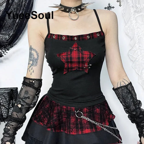 Gothic Lace Mesh Corset Top